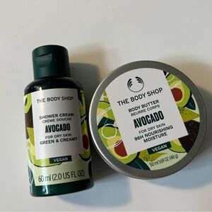 NWT body butter and shower gel